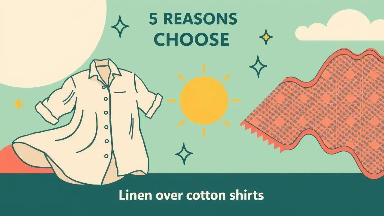 5 Reasons to Choose Linen Over Cotton Shirts