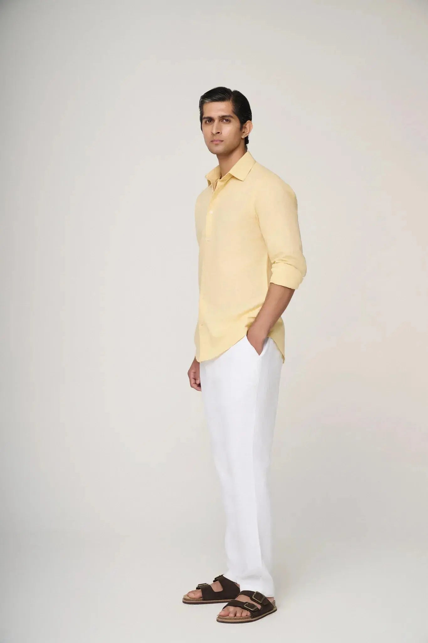 Yellow Linen Shirt