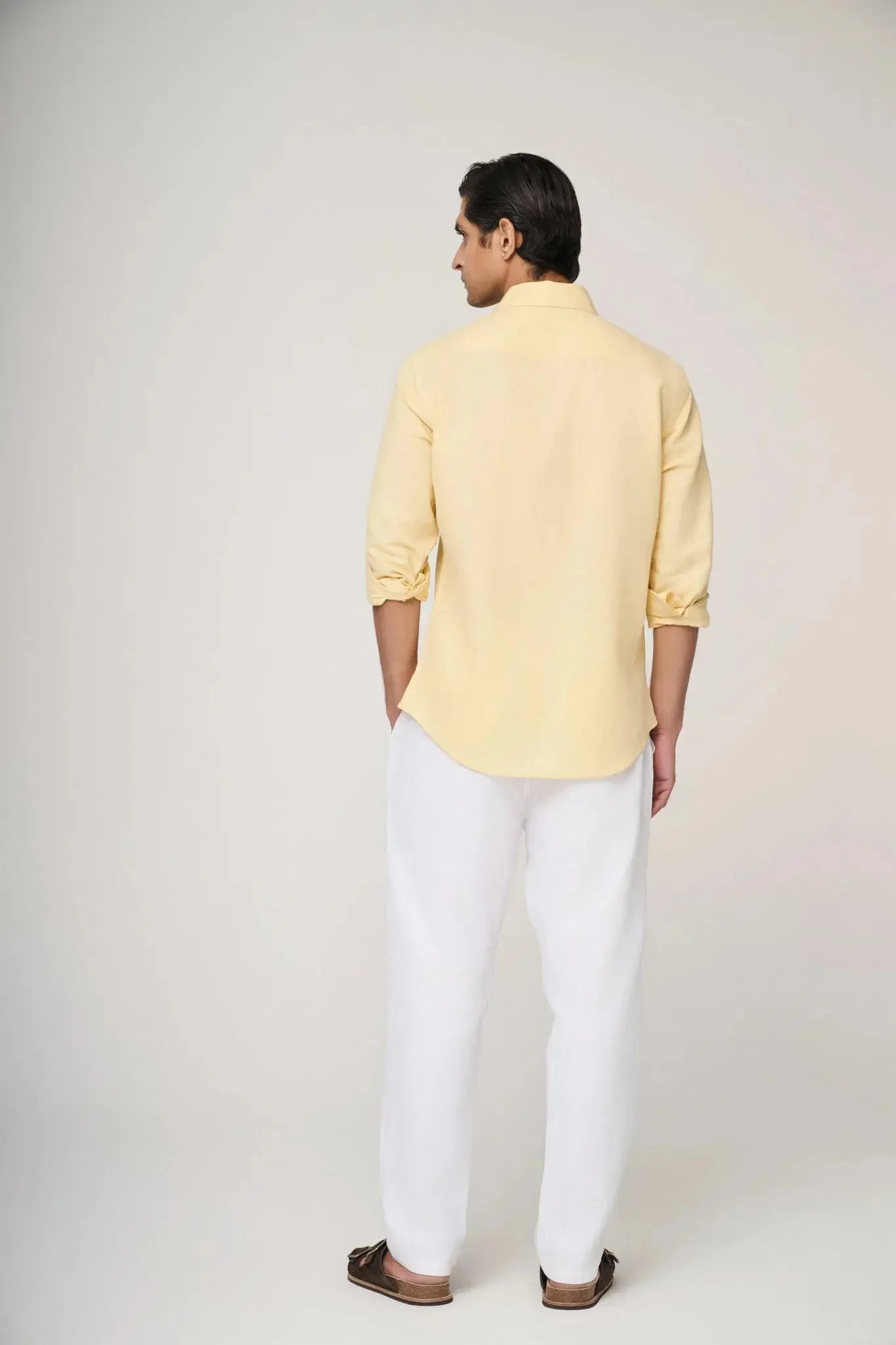 Yellow Linen Shirt