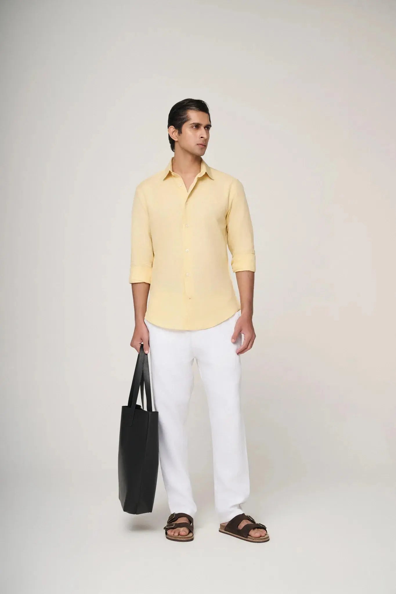 Yellow Linen Shirt
