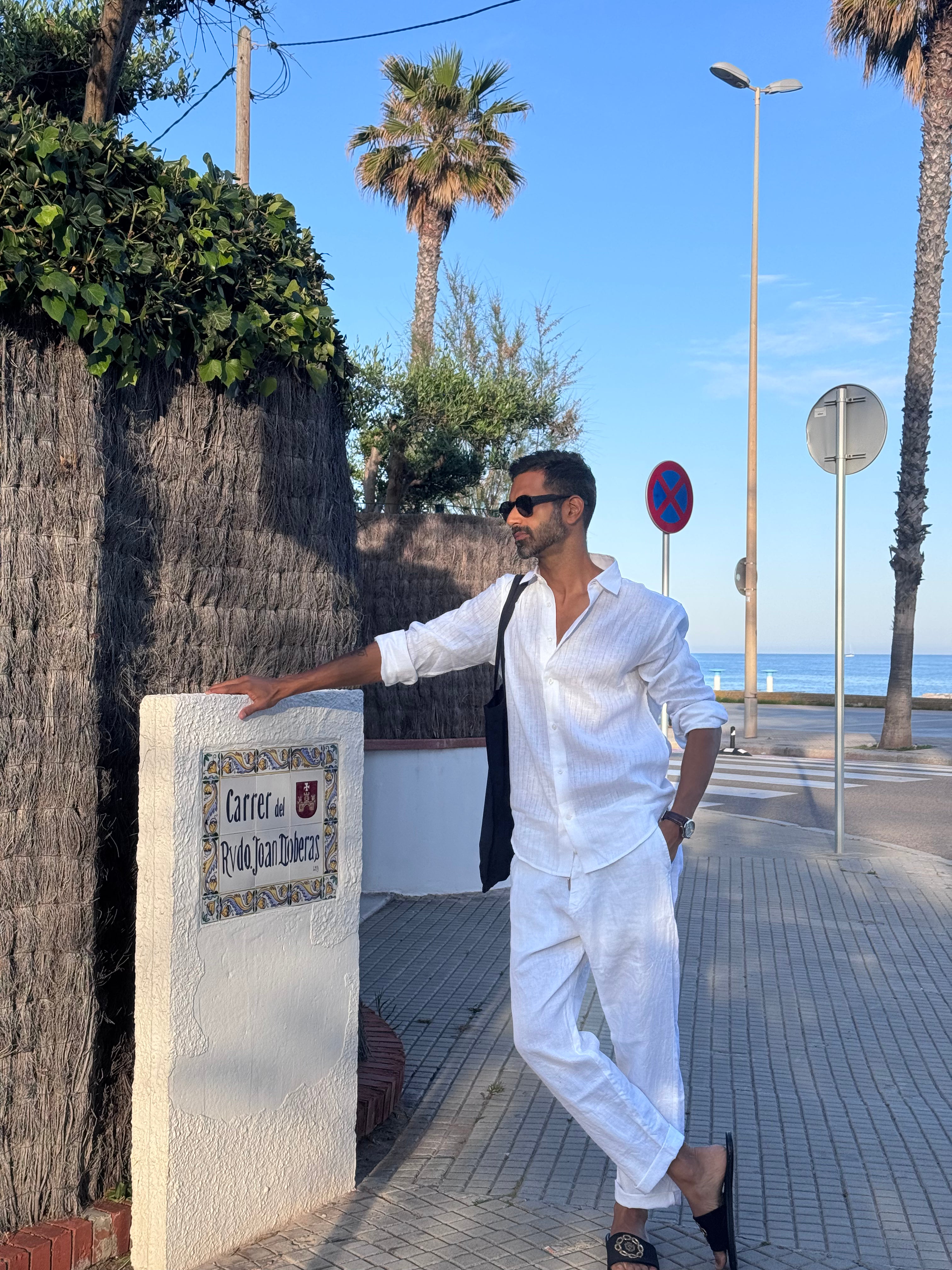 White Linen Shirt