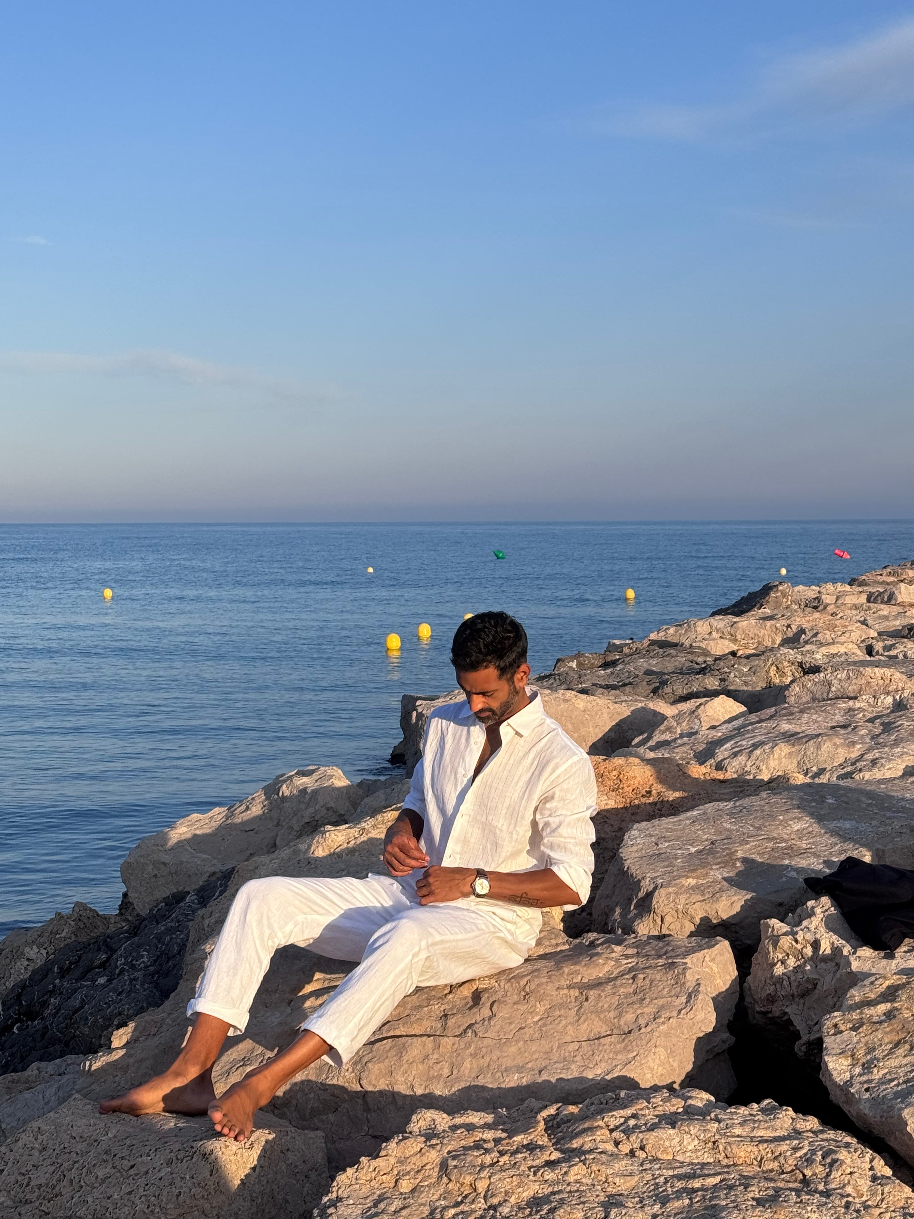 White Linen Shirt