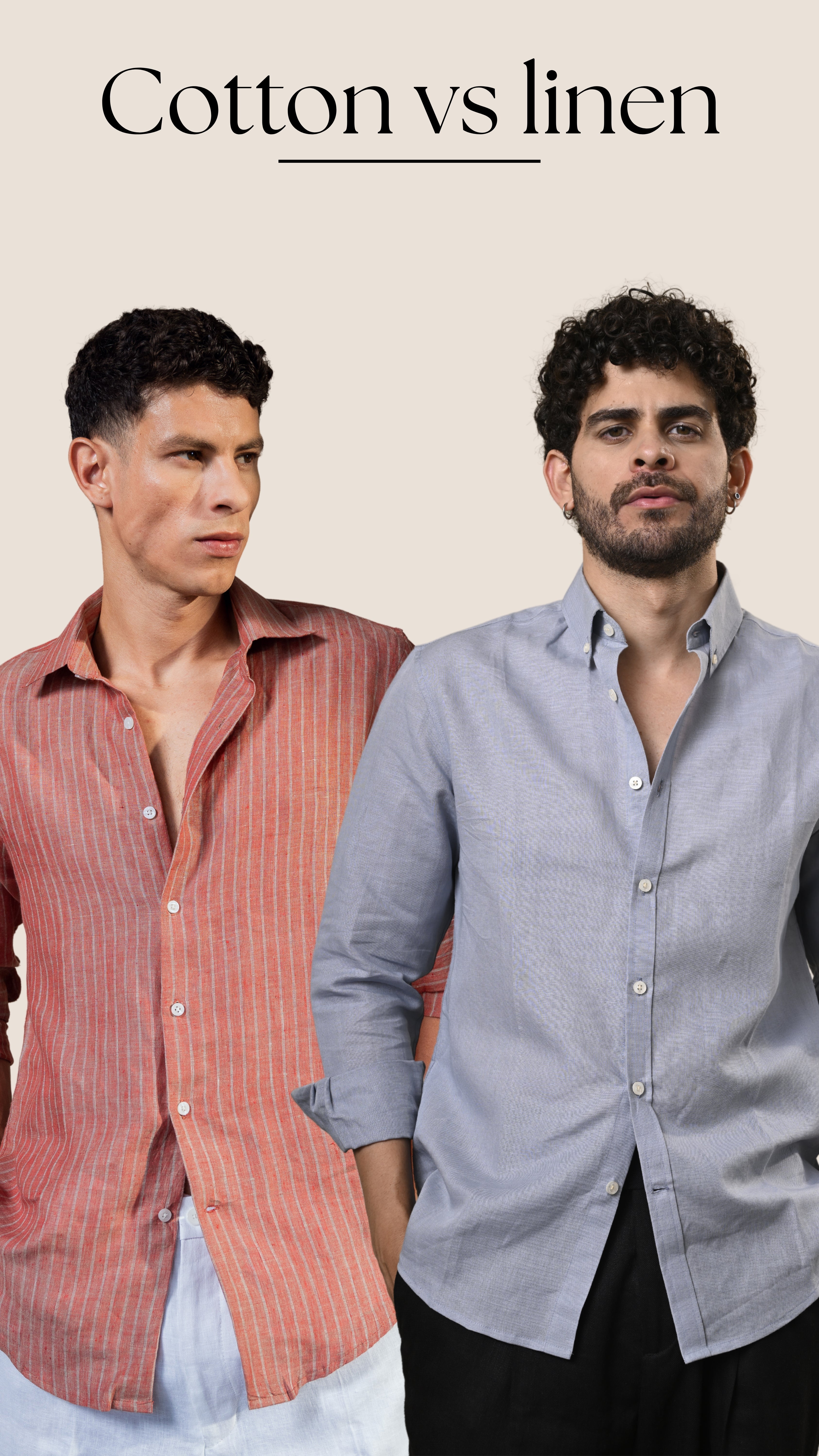 Linen Shirts vs Cotton Shirts: Which One is Supreme for Men in 2025